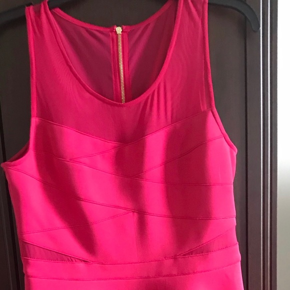 Hot pink cocktail dress - Picture 2 of 4